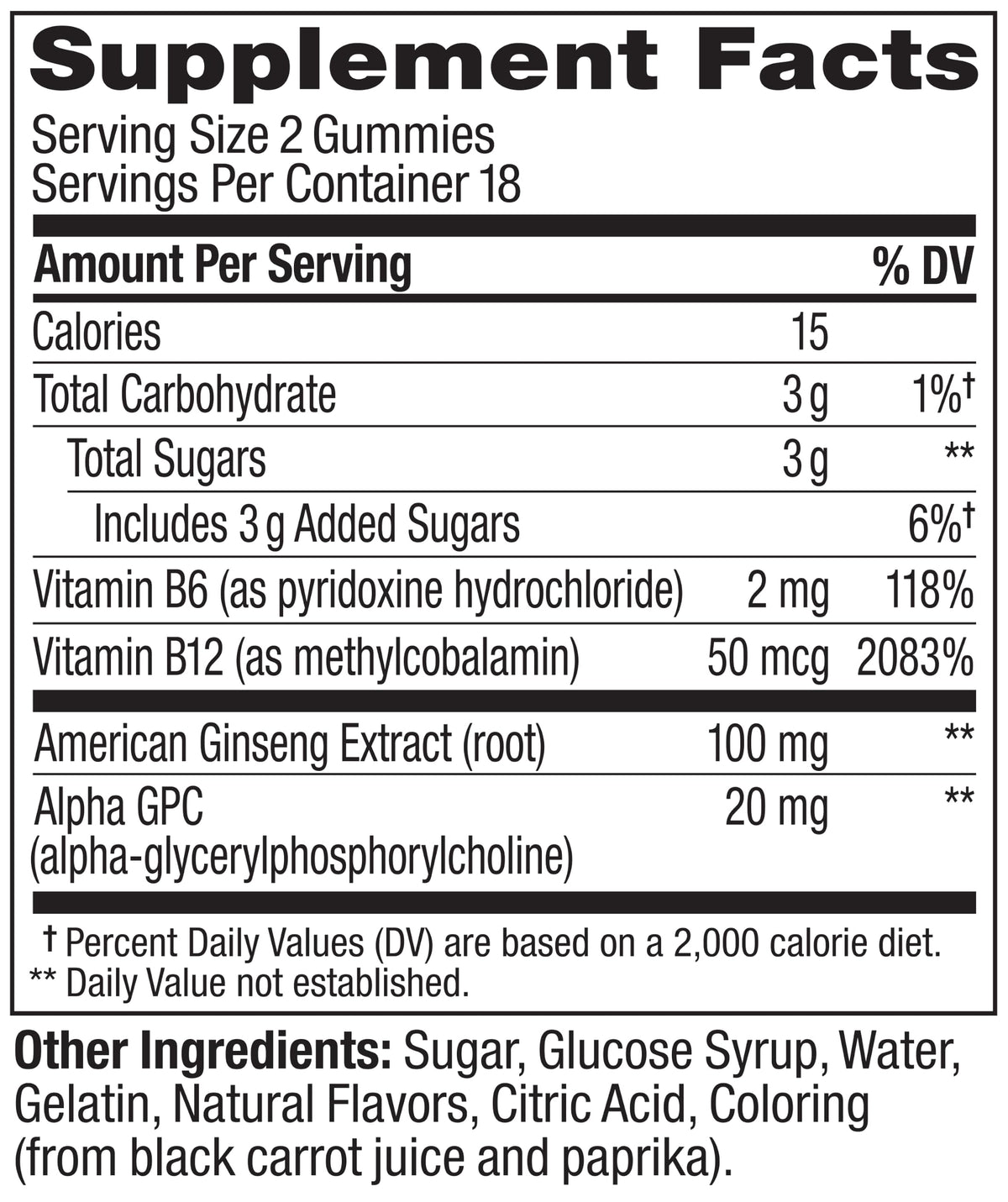 OLLY Laser Focus Gummy Supplement with Ginseng & Alpha GPC - 36 Count - image 6