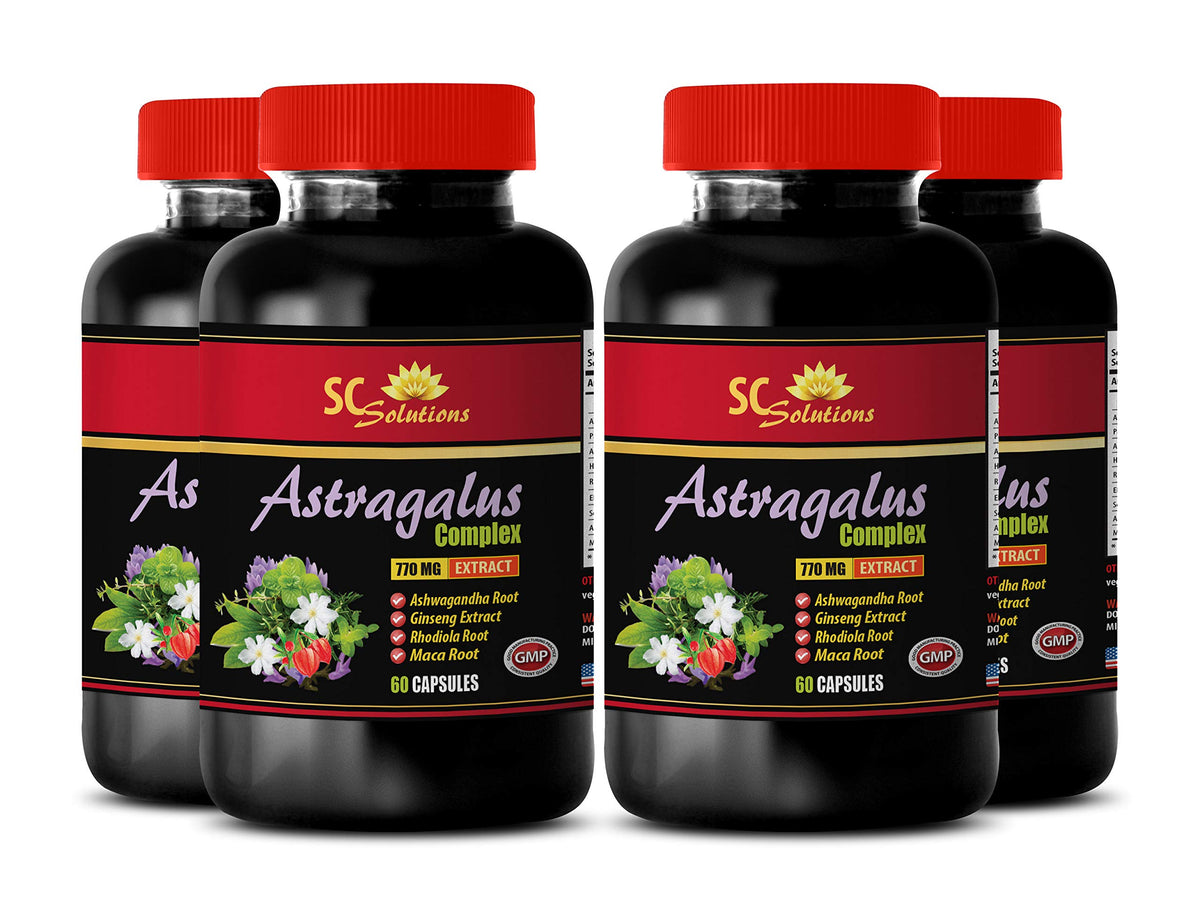 SKIN CARE SOLUTION Astragalus & Ginseng Immune Booster - 240 Capsules