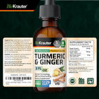 BIO KRAUTER Turmeric and Ginger Supplement Drops - 2 Fl Oz - image 8