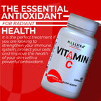 Hallusa Natural Vitamin C 1000mg Immune & Antioxidant Support - 60 Capsules - image 6