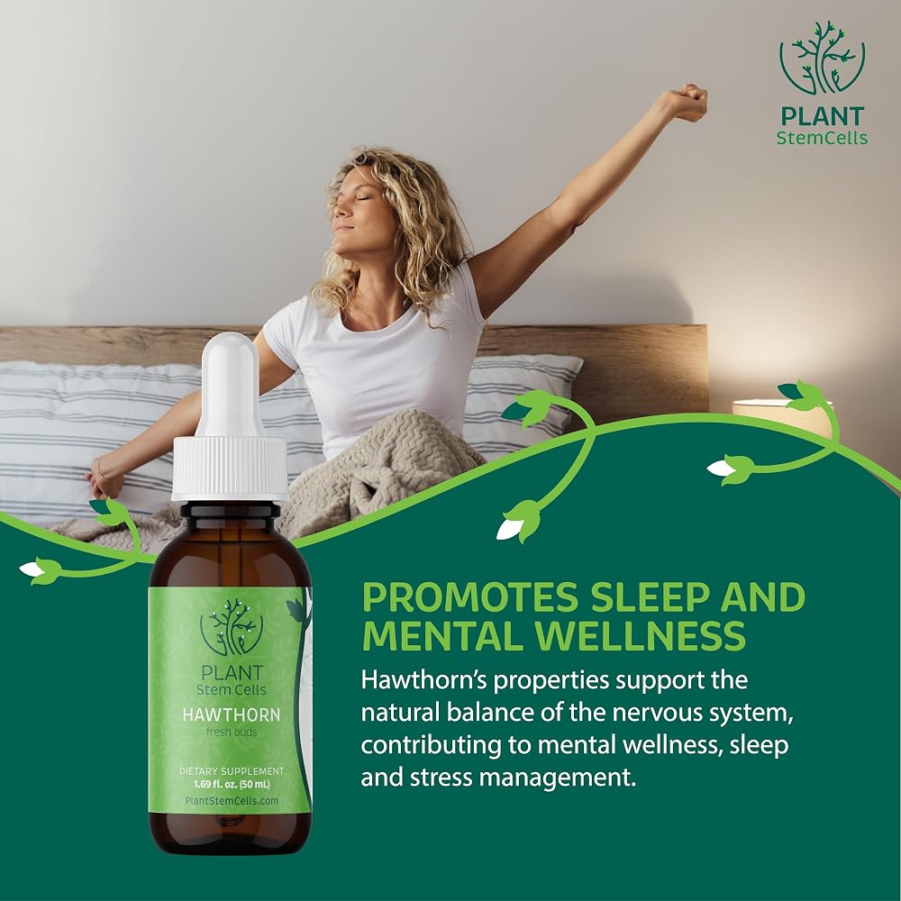PSC Plant Stem Cells Hawthorn Gemmotherapy Cardiovascular Support - 1.8 Fl Oz - image 4