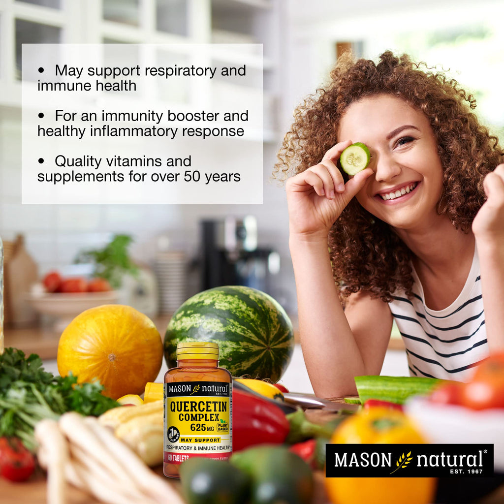 Mason Natural Quercetin Complex 625 mg - 60 Tablets - image 5