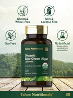 Carlyle Chlorella Organic Blue Green Algae Tablets - 200 Count - image 5