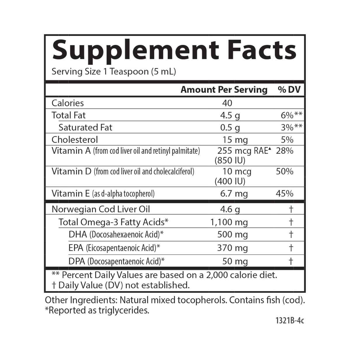 Carlson Cod Liver Oil 1100 mg Omega-3s - 250 mL - image 8