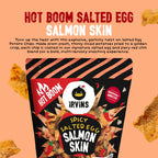 Irvins Hot Boom Salted Egg Salmon Skin Chips - 3.3 oz - image 3