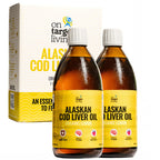 On Target Living Alaskan Cod Liver Oil Organic Lemon - 33.34 Fl Oz