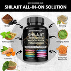 Darkingwings Shilajit 8-in-1 Herbal Supplement - 60 Capsules - image 3