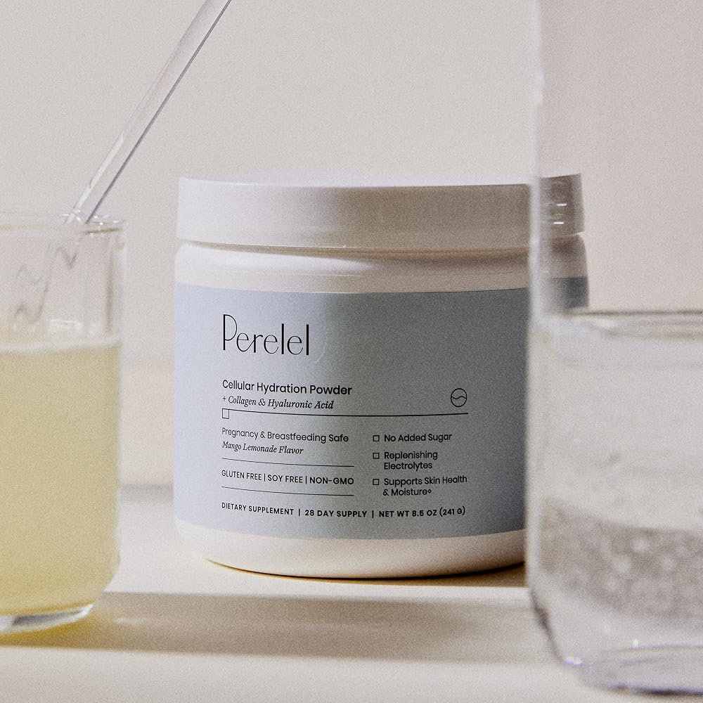 Perelel Electrolyte Powder with Collagen & Hyaluronic Acid - 28 Servings - image 7