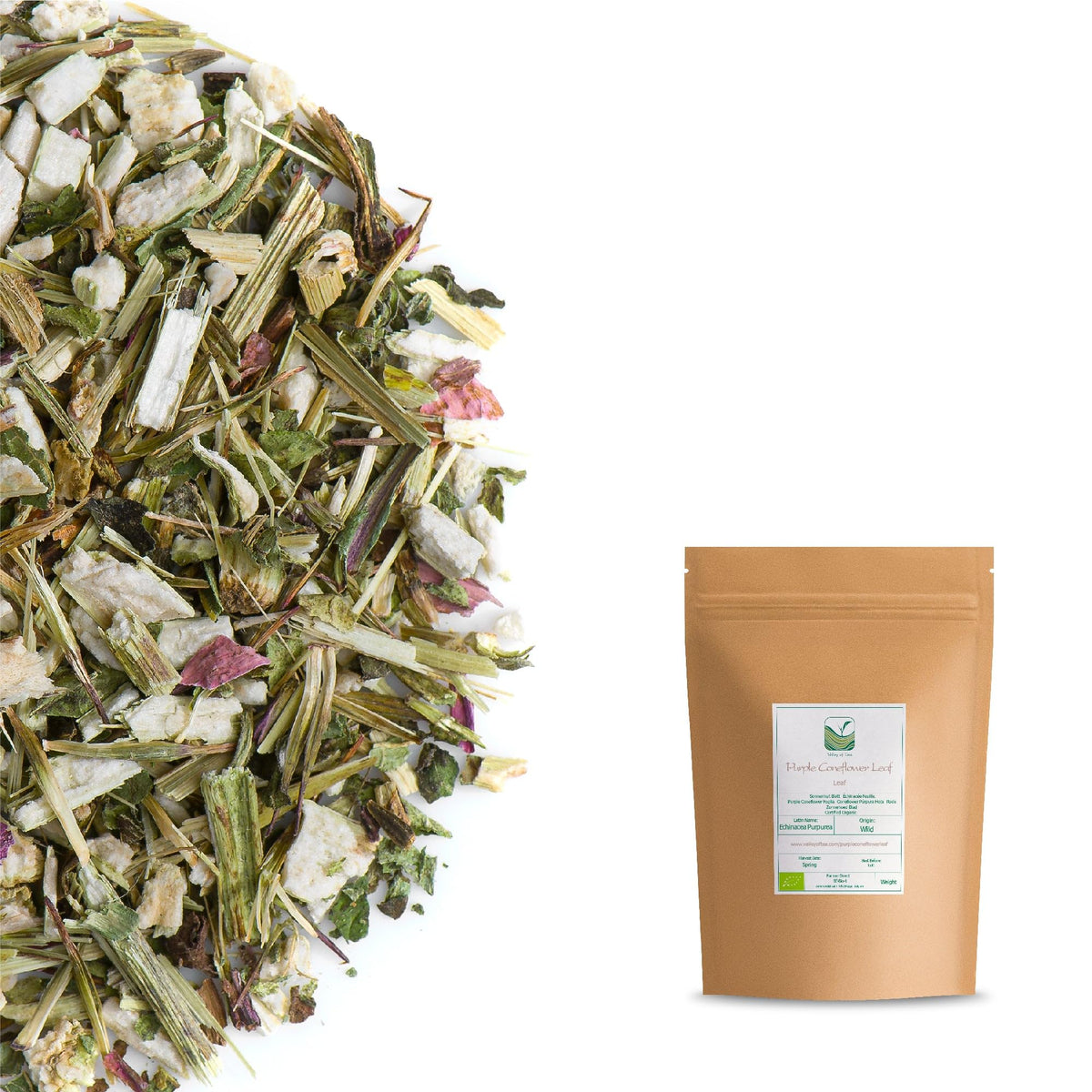 Valley of Tea Echinacea Tea Loose Leaf Purple Coneflower - 3.52 oz - image 4
