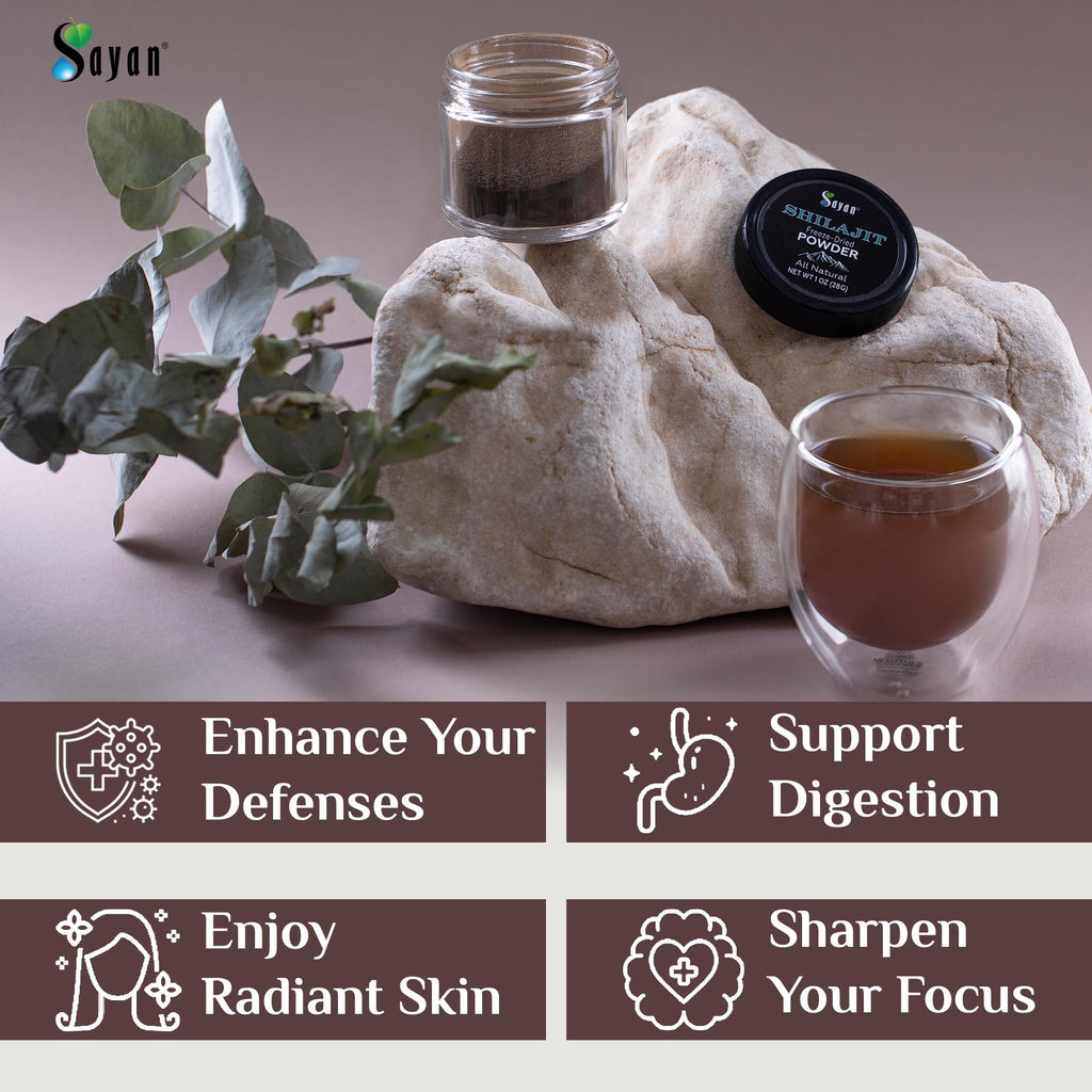 Sayan Shilajit Powder Natural Fulvic Acid - 1 oz - image 7
