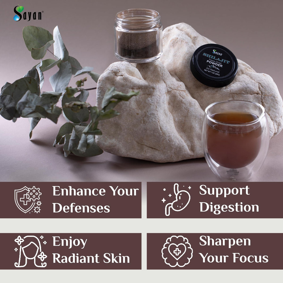 Sayan Shilajit Powder Natural Fulvic Acid - 1 oz - image 7