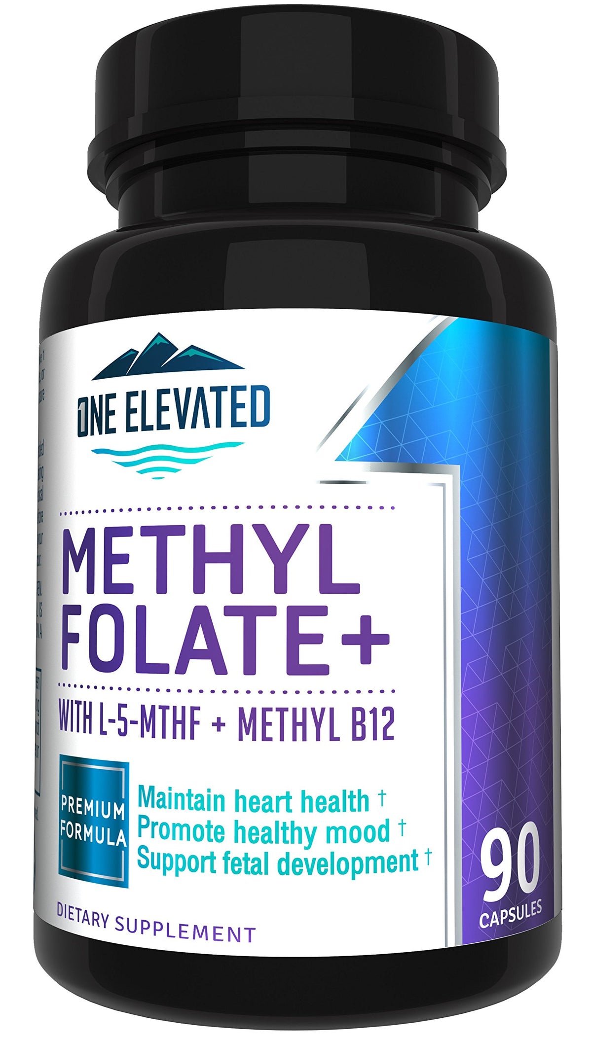 One Elevated Methyl Folate B Complex - 90 Capsules