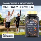 TNVitamins Berberine with Ceylon Cinnamon 2200 mg - 180 Capsules - image 3