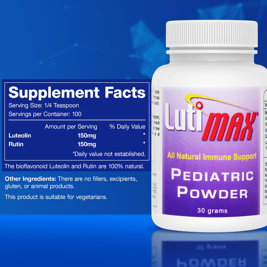 LutiMax Luteolin w/Rutin Pediatric Powder for Kids