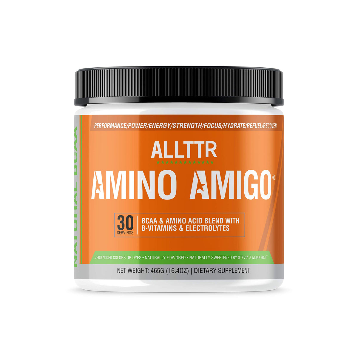 ALLTTR Amino Amigo BCAA & Amino Acid Blend Powder