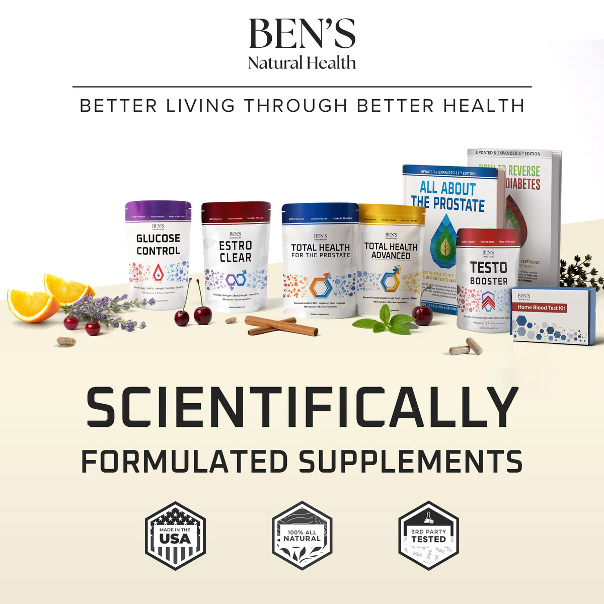 Ben's Natural Health Total Health Advanced - 150 Capsules - image 8