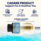 Organic Cadane Citrus Bergamot Extract Capsules - 120 Count - image 2