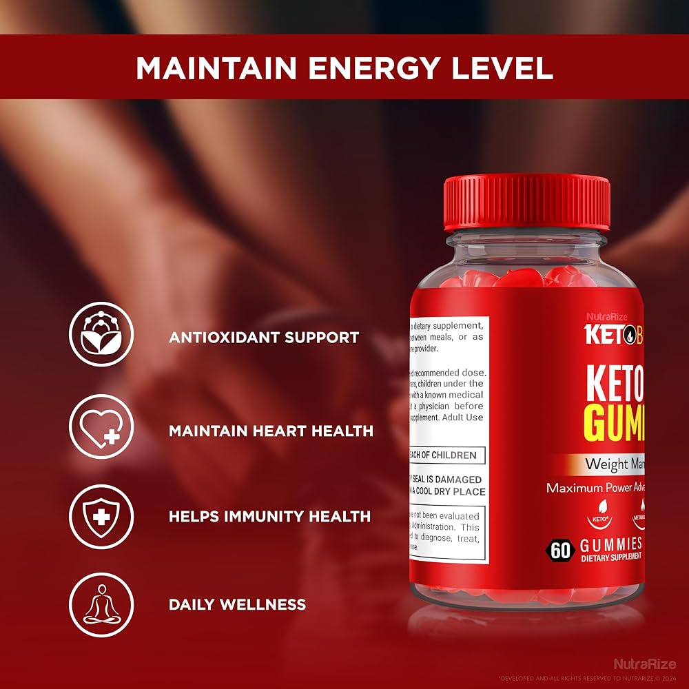 NutraRize Keto Burner ACV Gummies - 120 Gummies (2 Pack) - image 7