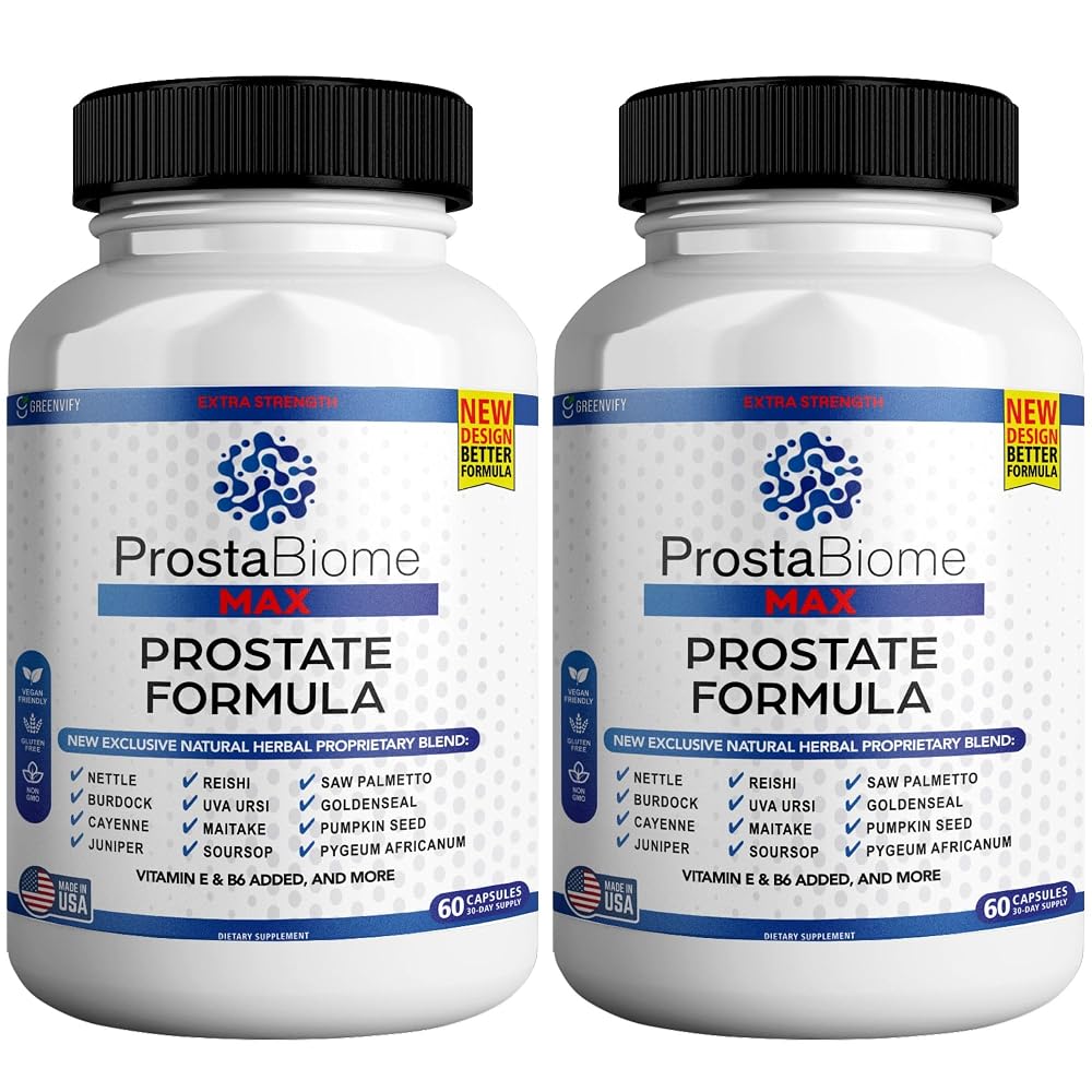 GREENVIFY ProstaBiome Max Prostate Support Formula