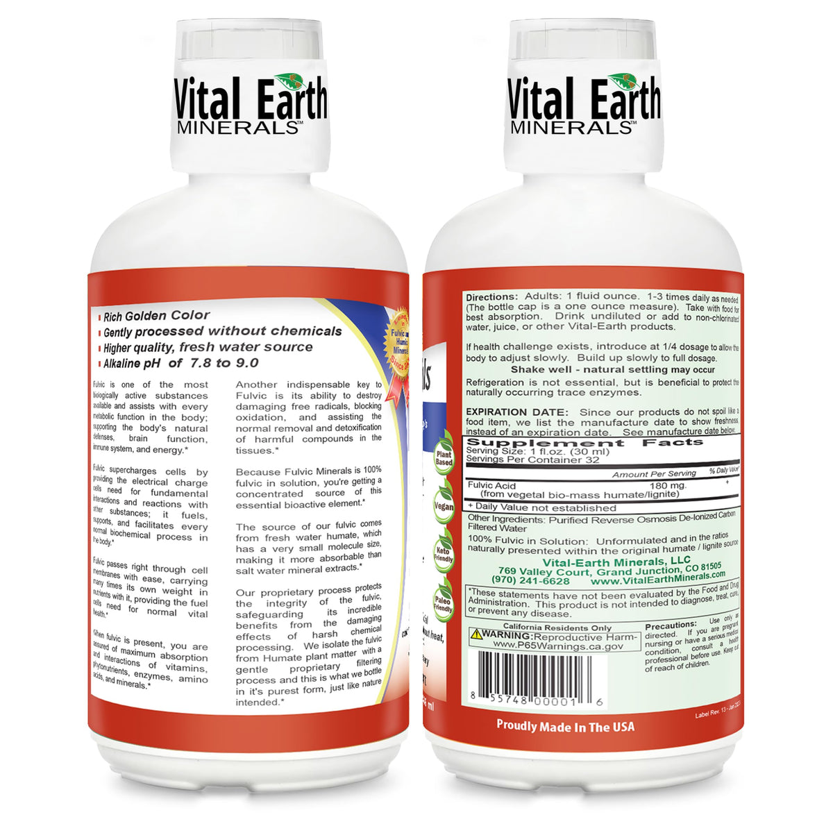 Vital Earth Minerals MINERAL_SUPPLEMENT