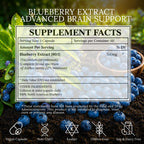 BioImmersion Blueberry 80:1 Extract 500mg Brain Support - 60 Capsules - image 4