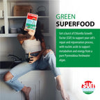 Sun Chlorella 200mg Tablets, 90%+ Pulverized Cell Wall - 1500 Count - image 2