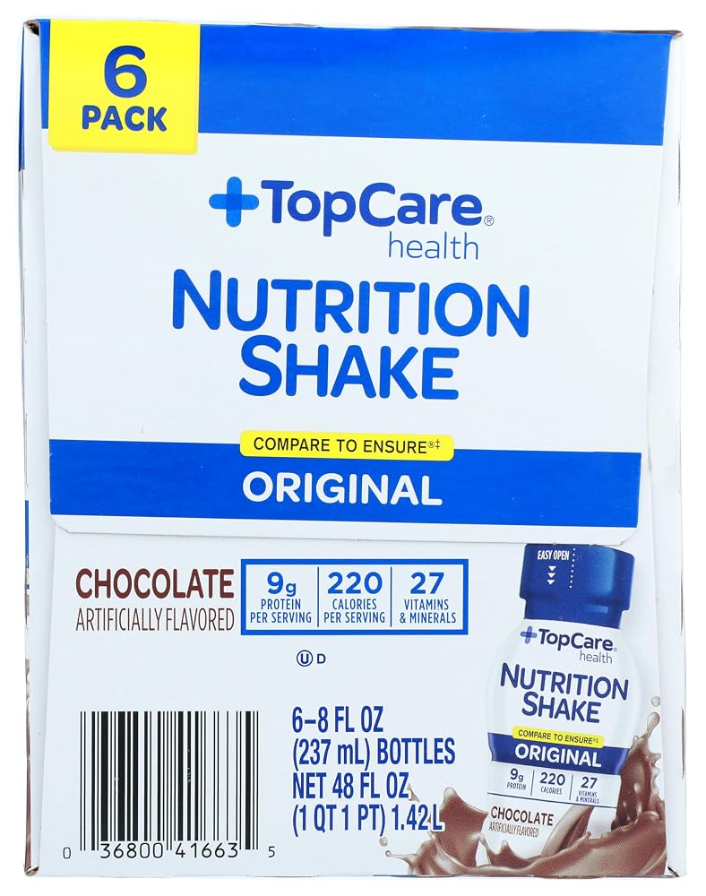 Topcare Adult Nutrition Drink Milk Chocolate - 48 Fl Oz - image 3