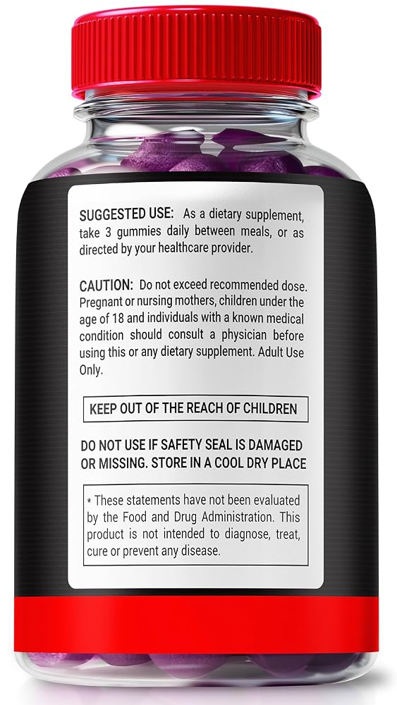 NutraRize Dominator Max Gummies for Men Muscle Support - 60 Gummies - image 3