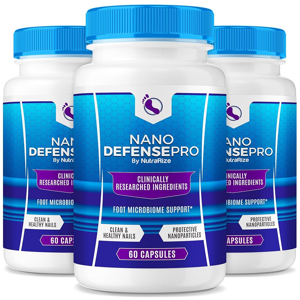 NutraRize Nano Defense Pro Advanced Nail Support - 180 Capsules