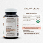 Secrets of the Tribe Oregon Grape USDA Organic Capsules