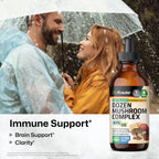 BIO KRAUTER 12-in-1 Mushroom Supplement for Immune Support - 4 Fl Oz - image 2