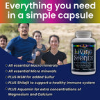 7 Lights Living Stones Complete Mineral Supplement - 180 Capsules - image 3