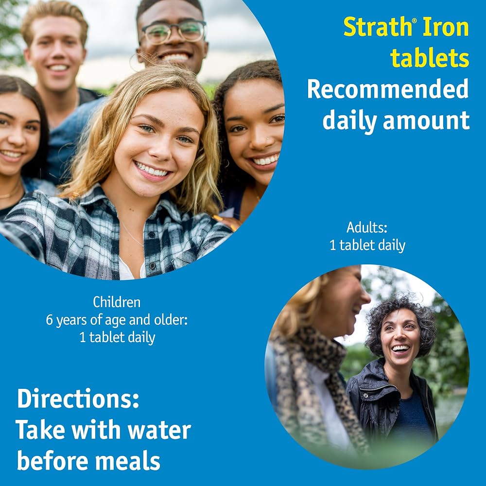 Bio-Strath Fermented Nutritional Yeast with Iron & Koji - 30 Tablets - image 6