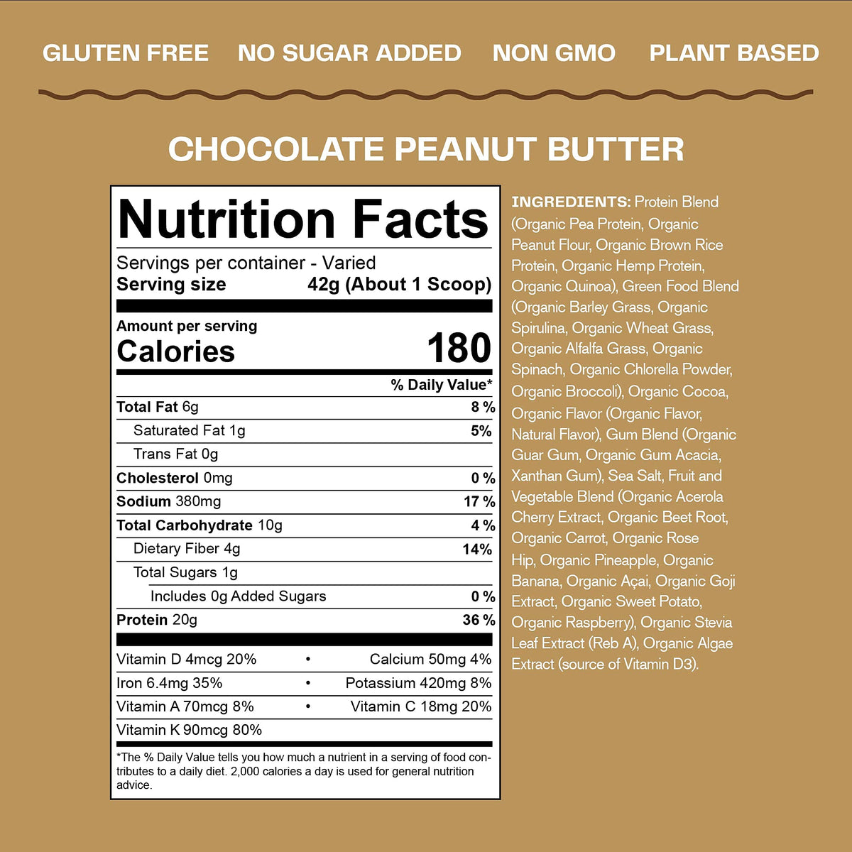 Amazing Grass Organic Plant Protein Blend: Vegan Protein Powder