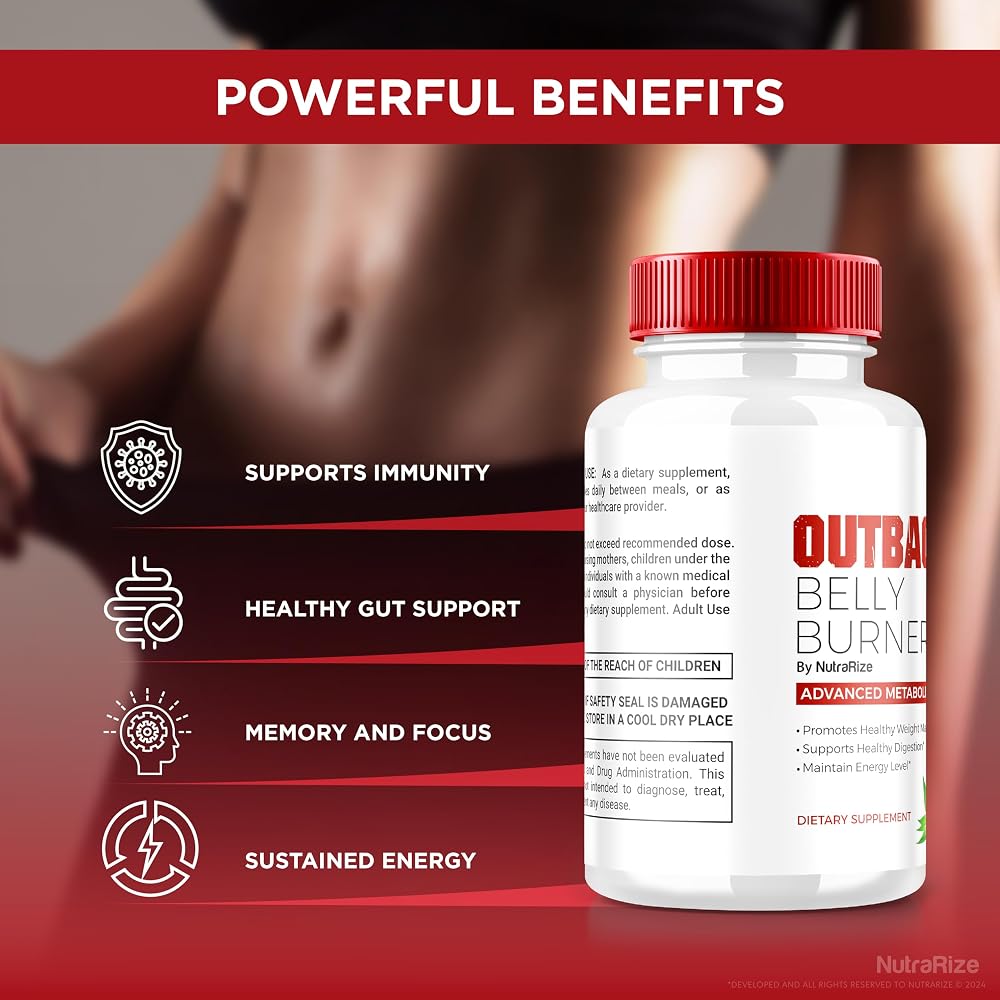 NutraRize Outback Belly Burner Keto Capsules - 60 Capsules - image 7