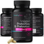 Healthy Babe Vaginal Probiotics with Cranberry - 60 Capsules