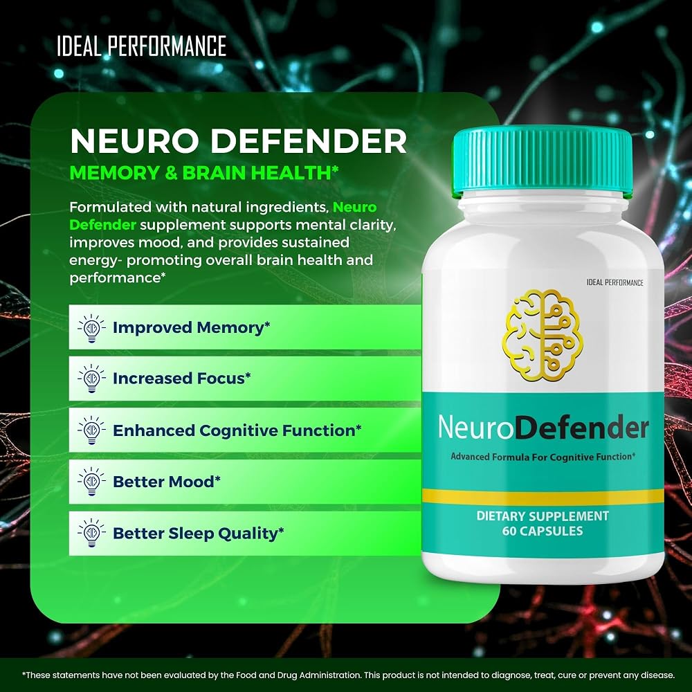 IDEAL PERFORMANCE Neuro Defender Brain Supplements for Memory and Focus - image 4