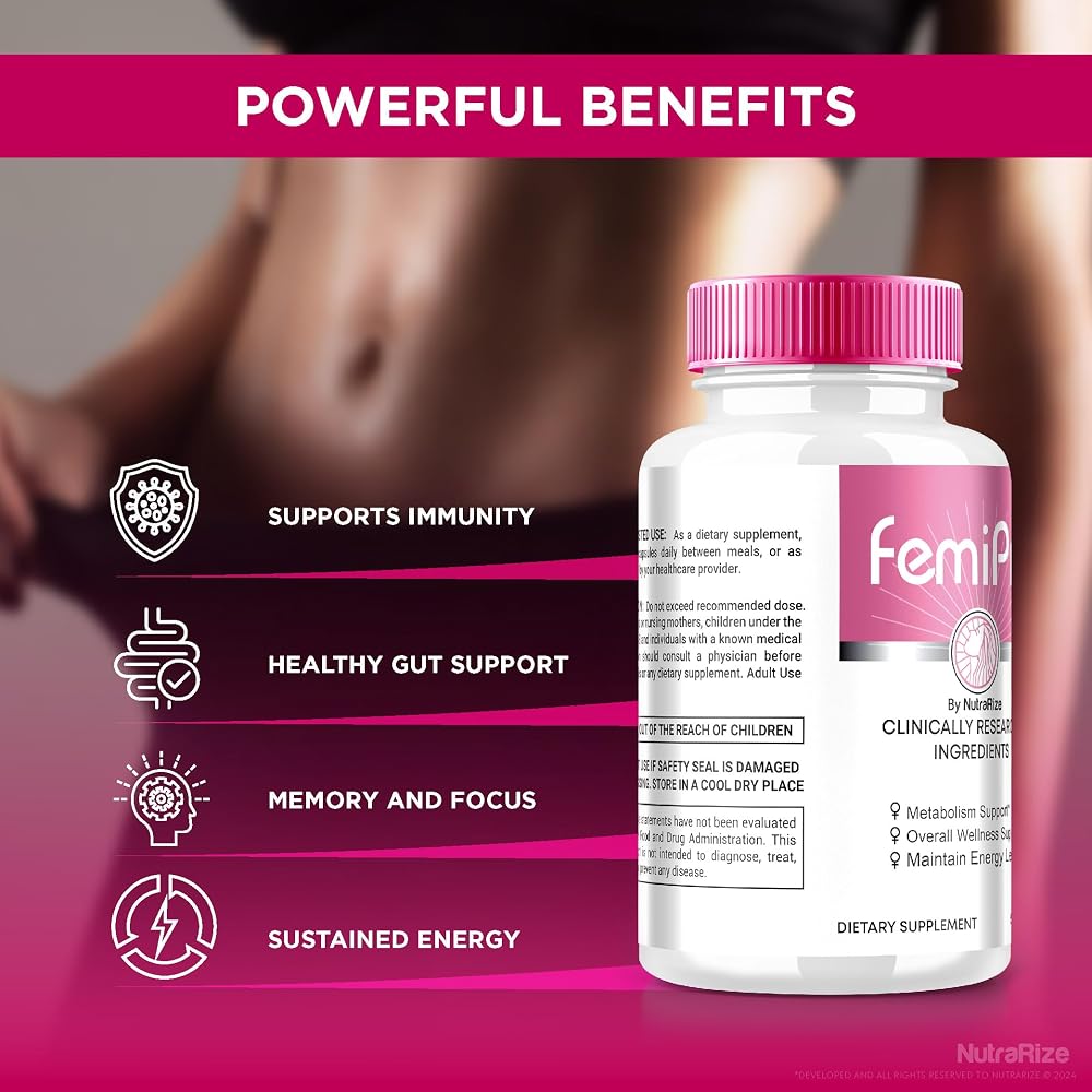 NutraRize FemiPro Capsules Urinary Health Support - 120 Capsules - image 7