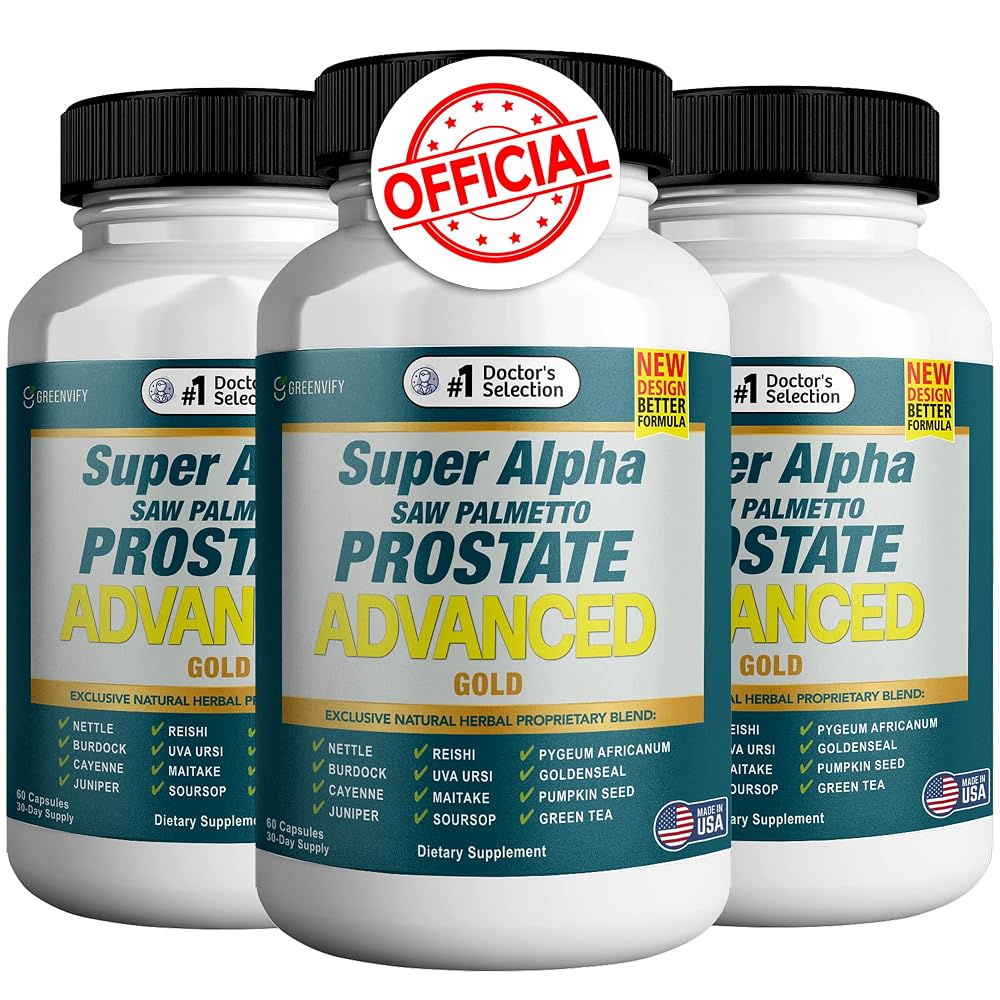 GREENVIFY Super Alpha Saw Palmetto Prostate Advanced - Prostate