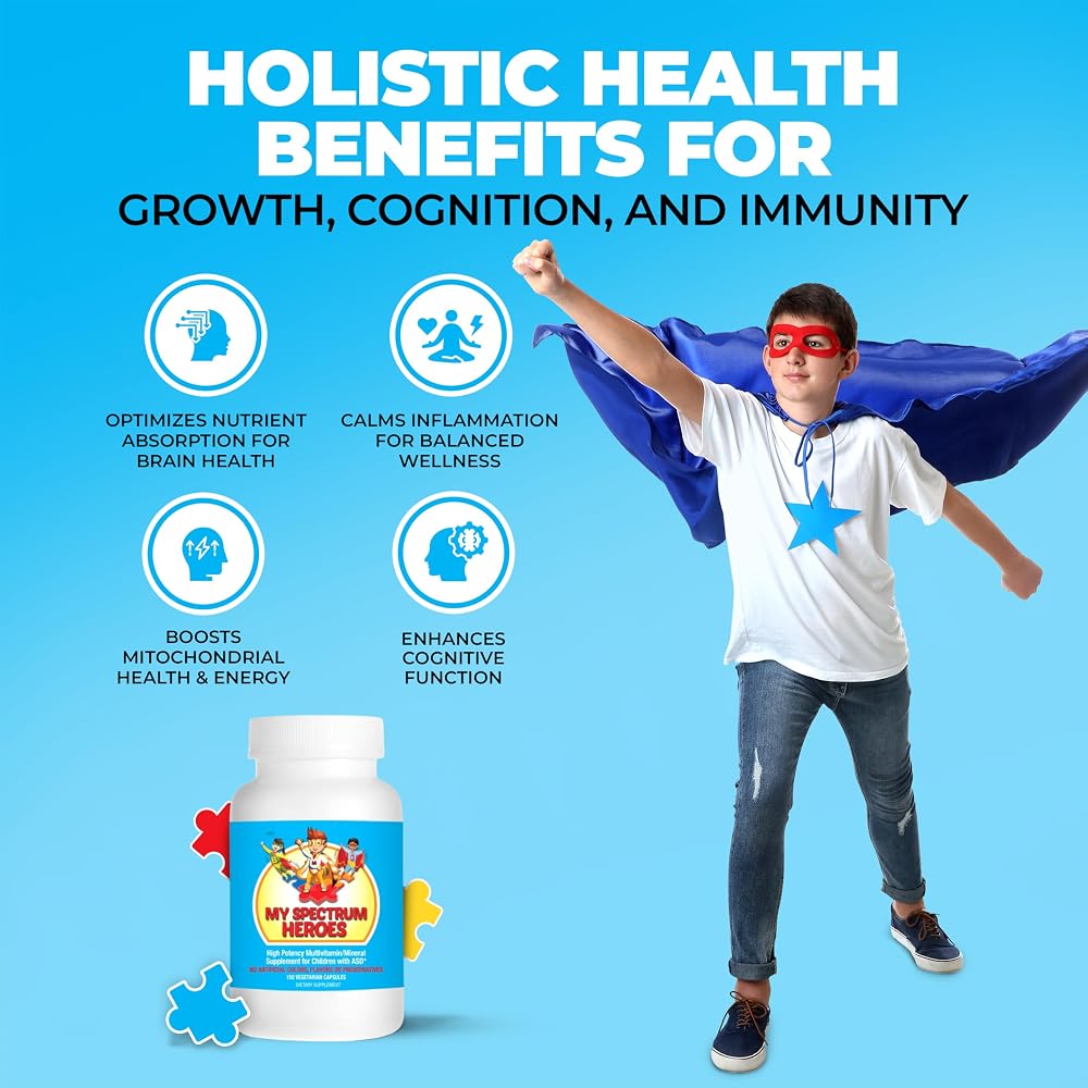My Spectrum Heroes Children's Multivitamin - 150 Capsules - image 3