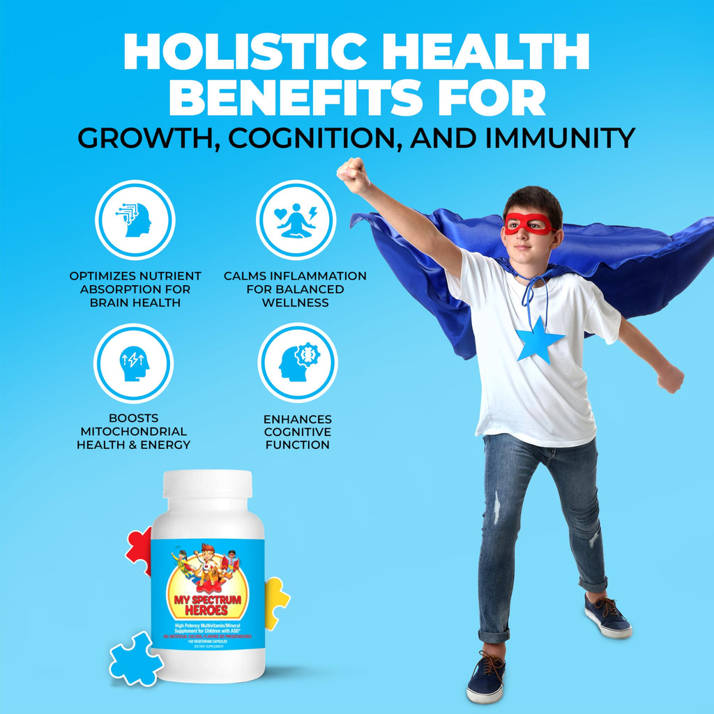 My Spectrum Heroes Children's Multivitamin - 150 Capsules - image 3