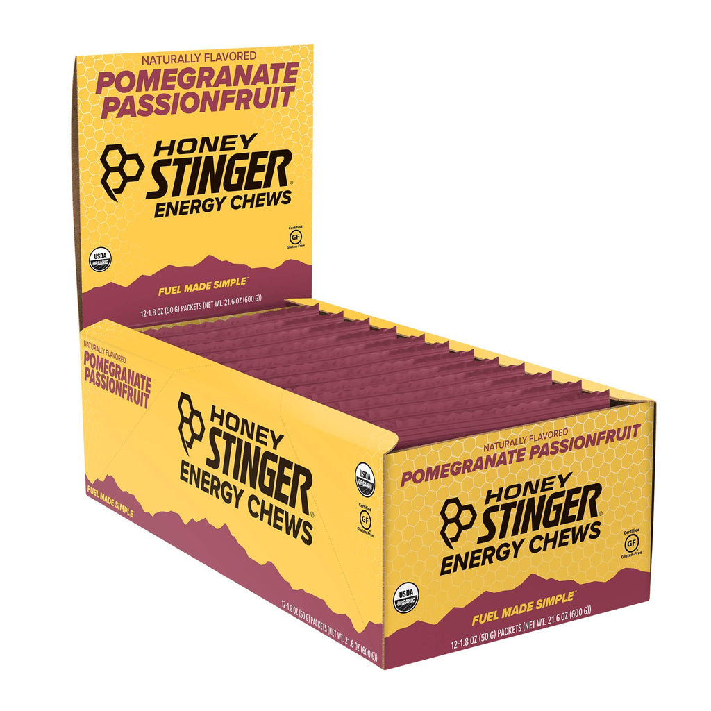 Honey Stinger Organic Energy Chews Pomegranate Passionfruit - 12 Pack - image 2