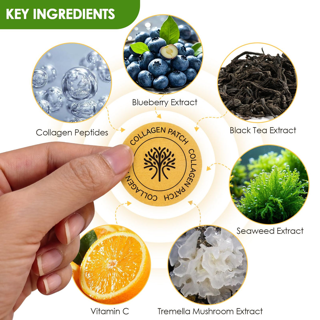 Generic Collagen Patches with Vitamin C & Peptides - 30 Patches - image 4