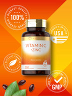 Carlyle Vitamin C with Zinc - 250 Softgels - image 5