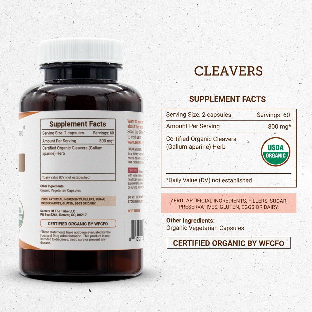 Secrets of the Tribe Cleavers USDA Organic