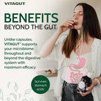 VITAGUT Liquid Probiotic with Prebiotics & Postbiotics - 17 Fl Oz - image 3