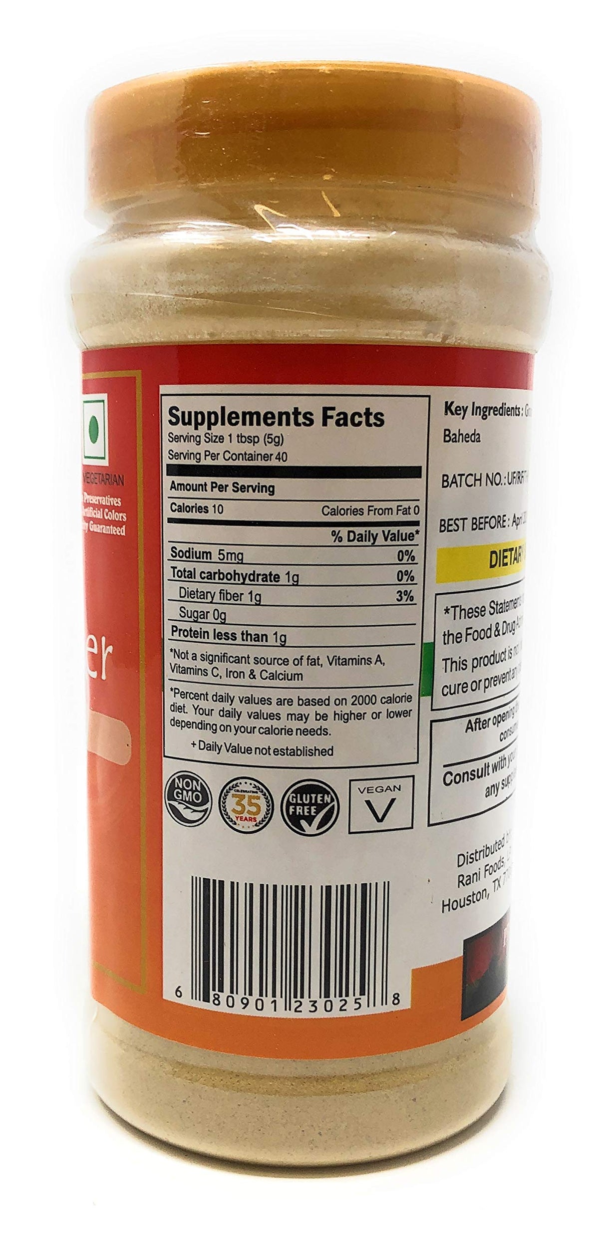 Rani Triphala Powder Traditional Fruit Blend - 7 oz - image 3