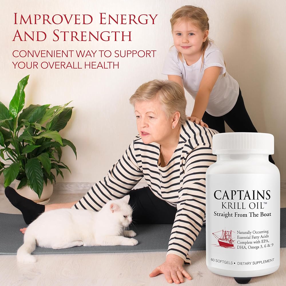 Captains Pure Antarctic Krill Oil 1000mg - image 9