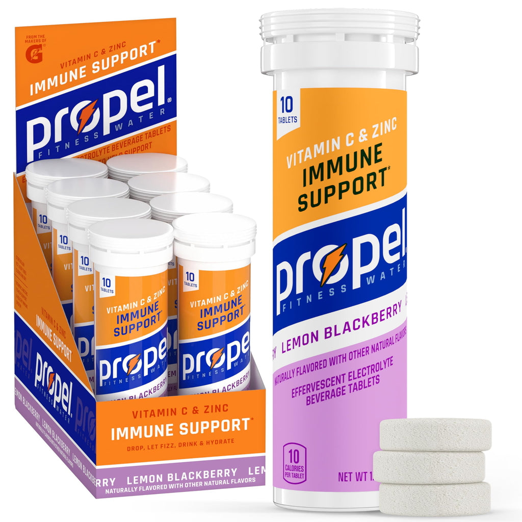 Propel Immune Support Tablets Lemon Blackberry - 80 Count