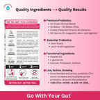 GoLive Prebiotic & Probiotic Powder - Daily Synbiotic